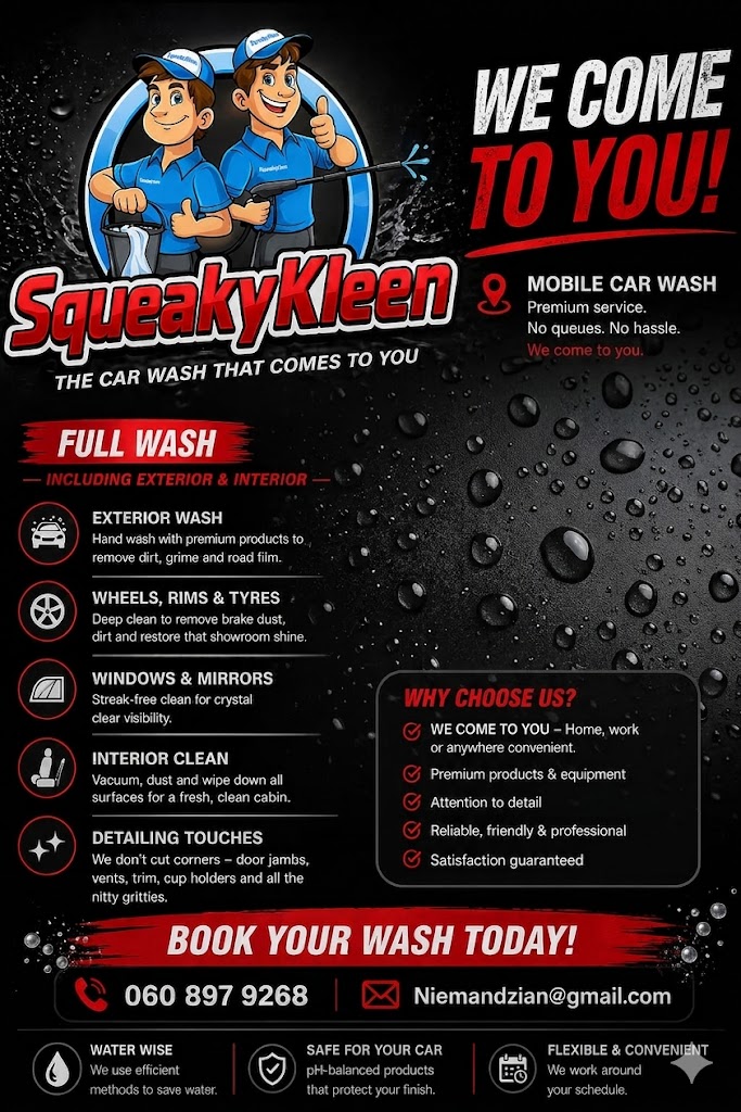 SqueakyKleen | Mobile car wash - Photo 3